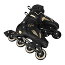 NH382 ŁYŻWOROLKI 2W1 ENZO BEŻOWE ROZM. L(40-43) Z WYM. PŁOZĄ HOKEJOWĄ NILS EXTREME