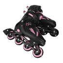 NH382 ŁYŻWOROLKI 2W1 ENZO RÓŻOWE ROZM. L(40-43) Z WYM. PŁOZĄ HOKEJOWĄ NILS EXTREME