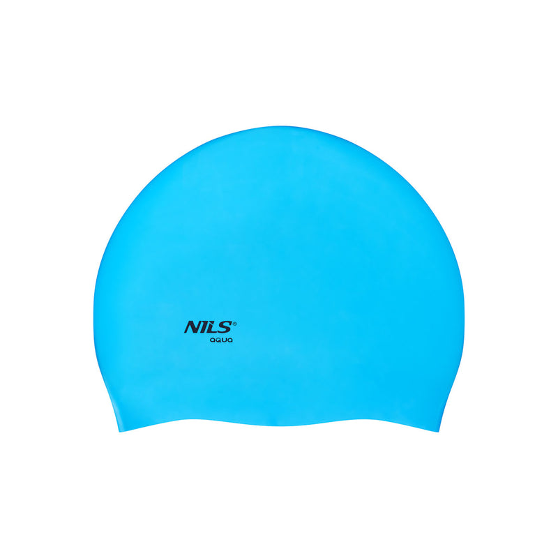 NQC ONE COLOR BL02 BLUE SILICONE CAP NILS AQUA