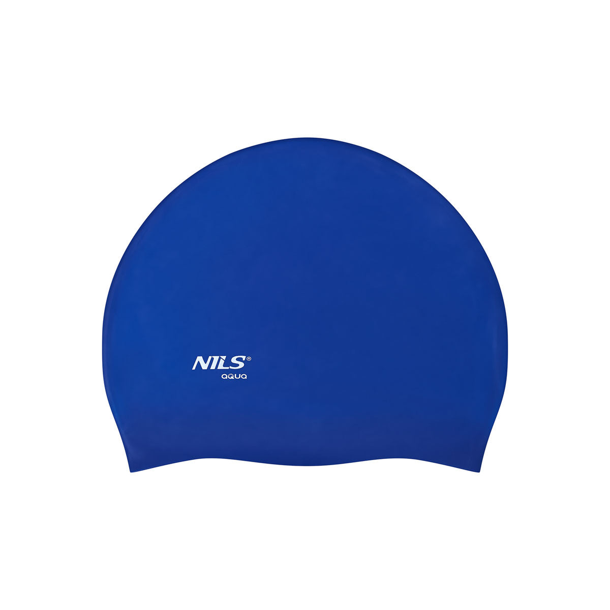 NQC JEDNOKOLOROWY BL04 CIEMNONIEBIESKI CZEPEK SILIKONOWY NILS AQUA