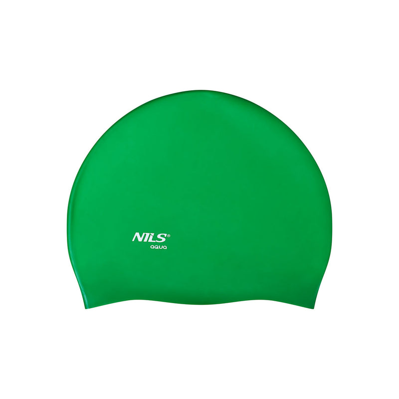 NQC ONE COLOUR GR02 GREEN SILICONE CAP NILS AQUA