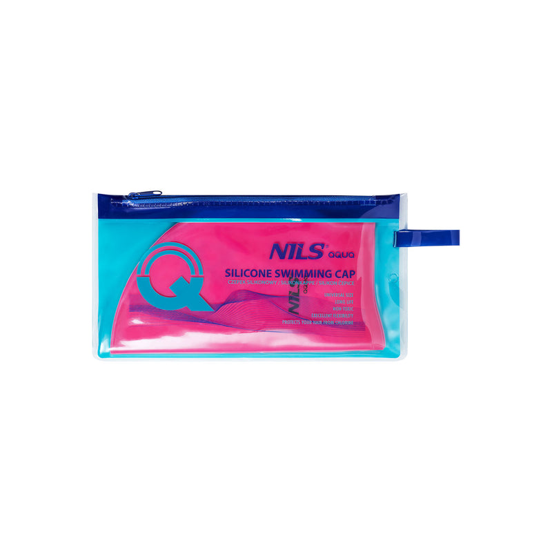 NQC ONE COLOR PK01 PINK SILICONE CAP NILS AQUA