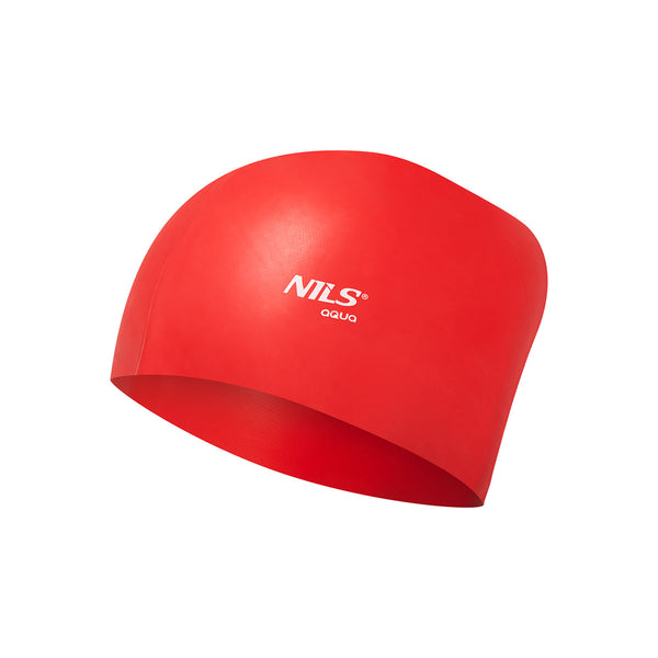 NQC ONE COLOR RED SILICONE CAP DOTS NILS AQUA