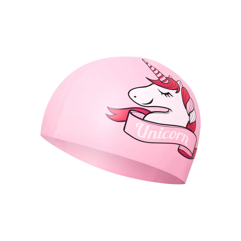 NQC UNICORN PINK CHILDREN'S SILICONE CAP NILS AQUA