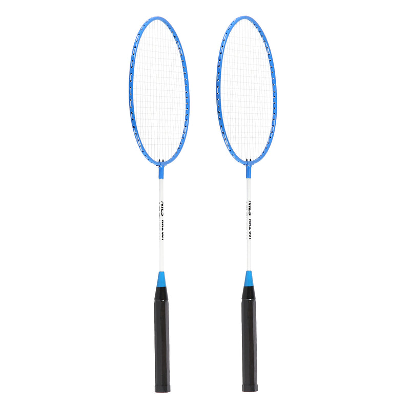 NRZ001 MODRÁ SADA BADMINTONOVÝCH RAKET + NILS SHUTTLE