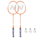 NRZ2051 HLINÍKOVÁ / BADMINTONOVÁ SADA 2 RAKETY + 3 KOŠELKY + NILSŮV KRYT