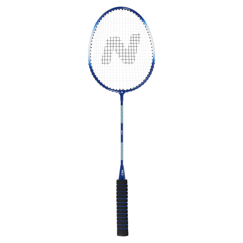 NRZ2052 ALUMINUM / BADMINTON SET 2 RACKETS + 3 SHUTTLES + NILS COVER
