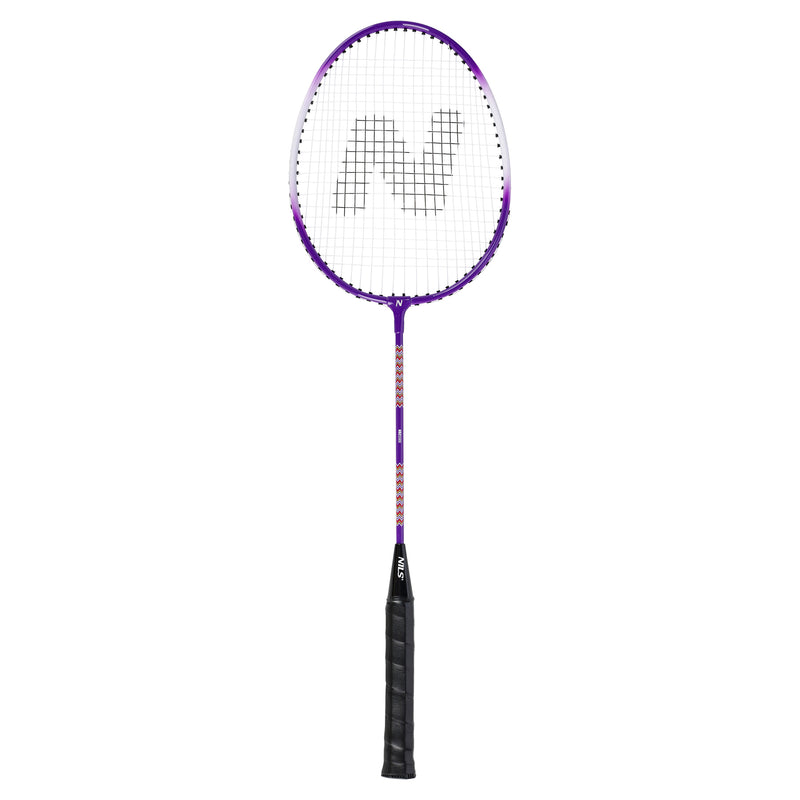 NRZ2053 ALUMINUM / BADMINTON SET 2 RACKETS + 3 SHUTTLES + NILS COVER