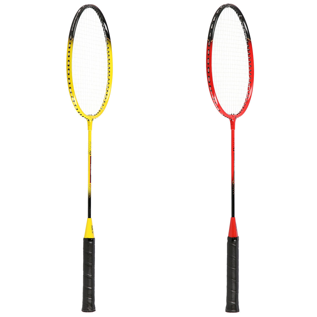 NRZ264 HLINÍKOVÁ / BADMINTONOVÁ SADA 4 RAKETY + 3 PÉŘOVÉ KOŠE + SÍŤKA 600x60cm + KRYT NILS