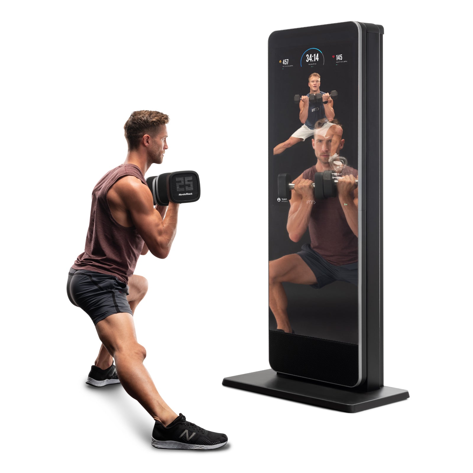 Nordictrack Vault Fitness mirror + 1 year iFit