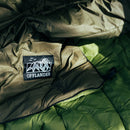 OFFLANDER WODOODPORNY KOC PLED KEMPINGOWY ZIELONY 200 x 140