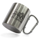 OFFLANDER CAMPING MUG WITH CARABINER STEEL 220ML