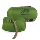 OFFLANDER PONCZO KEMPINGOWE OCIEPLANE WODOODPORNE ZIELONE