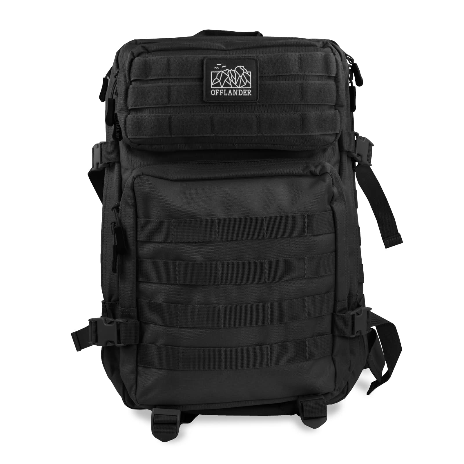 Turistický batoh Offlander Survival 43L, černý