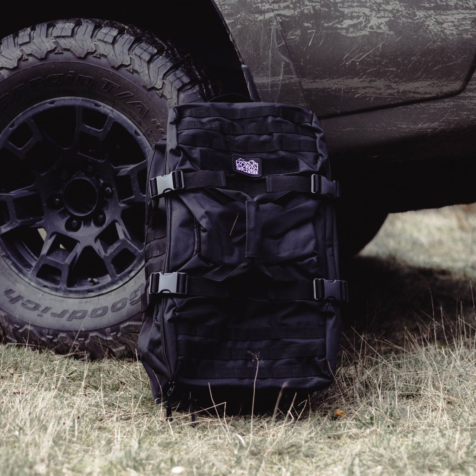OFFLANDER TORBA PODRÓŻNA PLECAK 3W1 OFFROAD 54L CZARNA