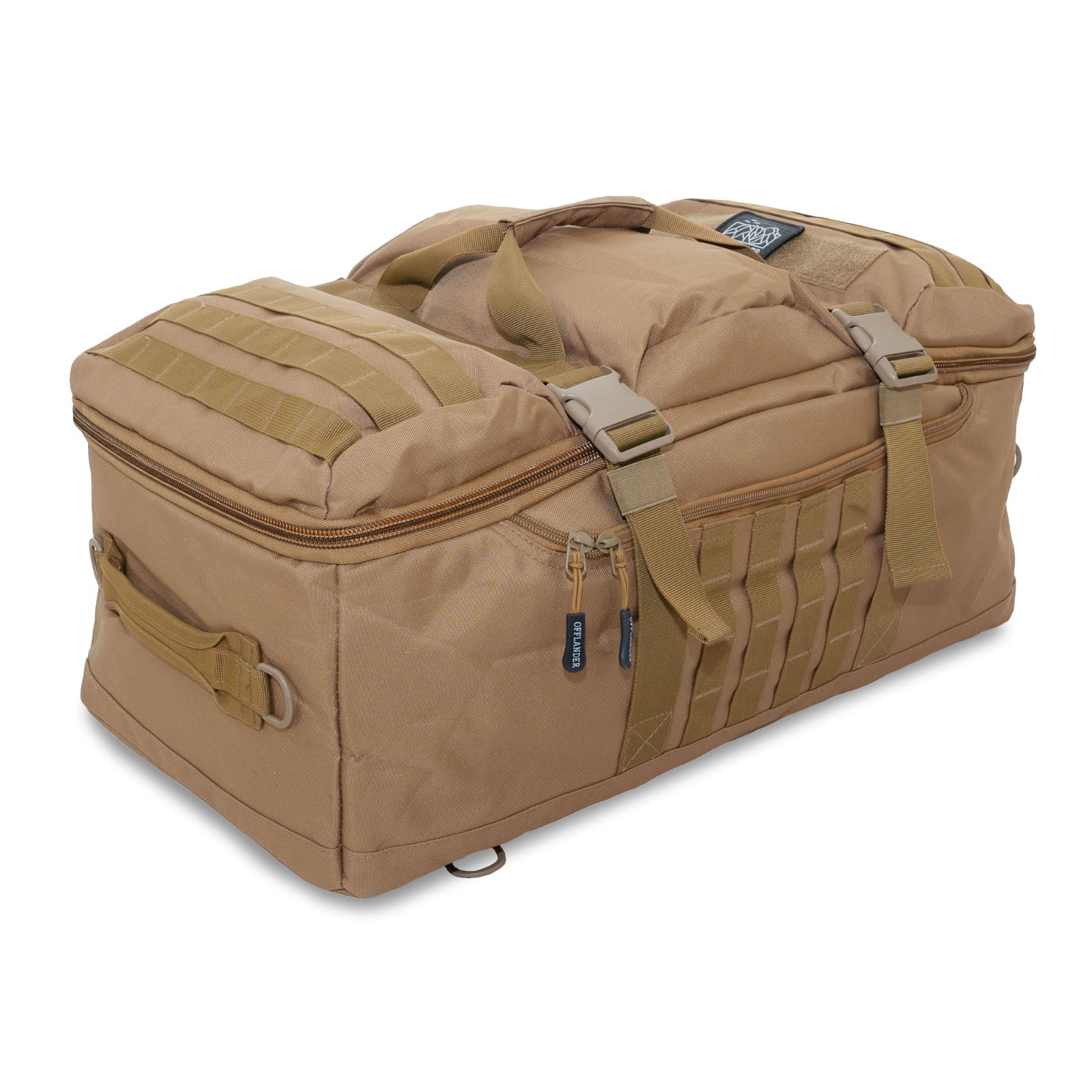 OFFLANDER TRAVEL BAG BACKPACK 3IN1 OFFROAD 54L KHAKI 