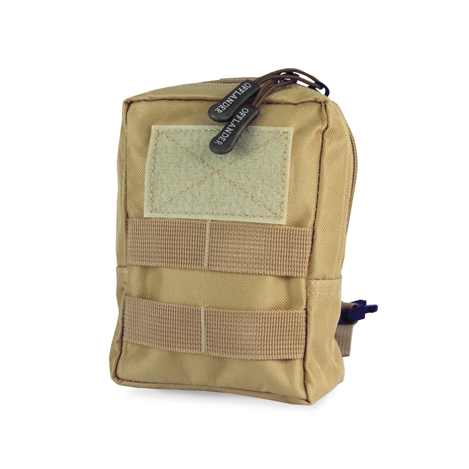 TAKTICKÁ TAŠKA OFFLANDER UNIVERZÁLNÍ MOLLE SE SUCHÝM ZIPEM KHAKI