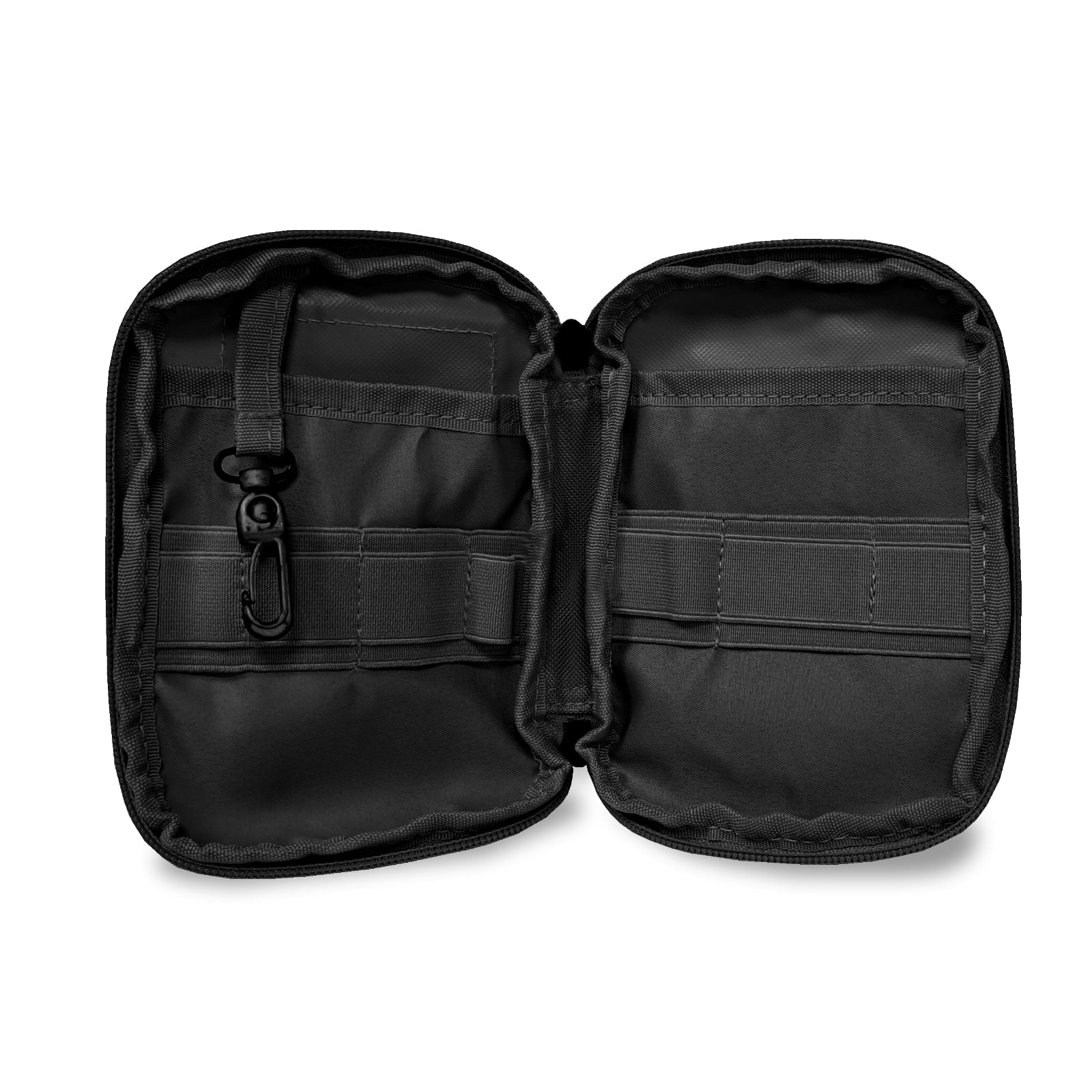 OFFLANDER MOLLE TACTICAL BAG WITH VELCRO FOR DOCUMENTS BLACK