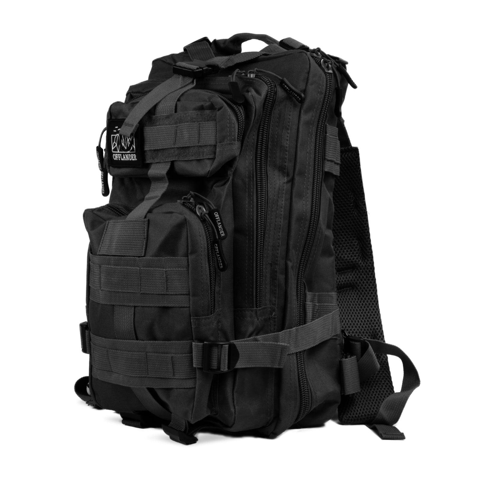 Turistický batoh Offlander Survival 25L, černý