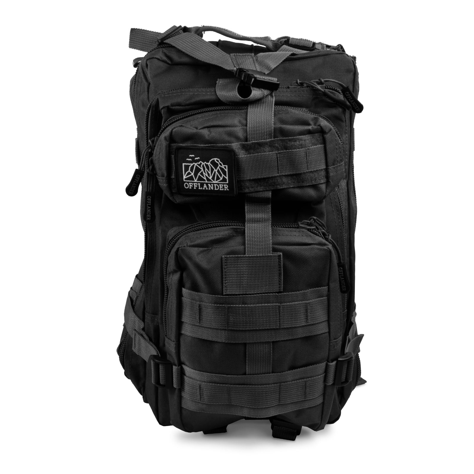 Turistický batoh Offlander Survival 25L, černý