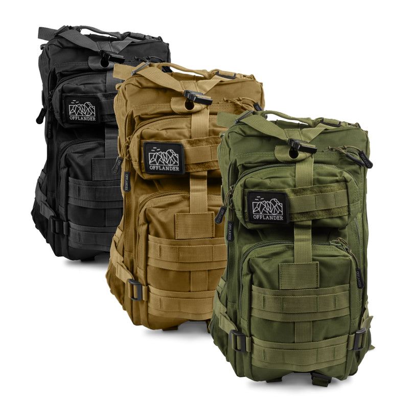 OFFLANDER PLECAK TURYSTYCZNY SURVIVAL 25L CZARNY