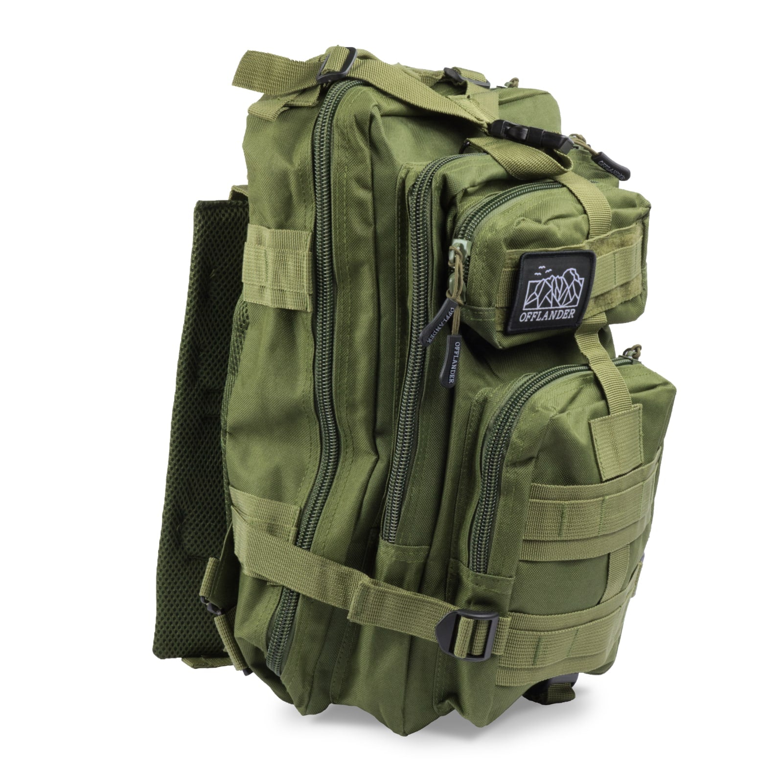 OFFLANDER SURVIVAL TOURIST BACKPACK 25L GREEN