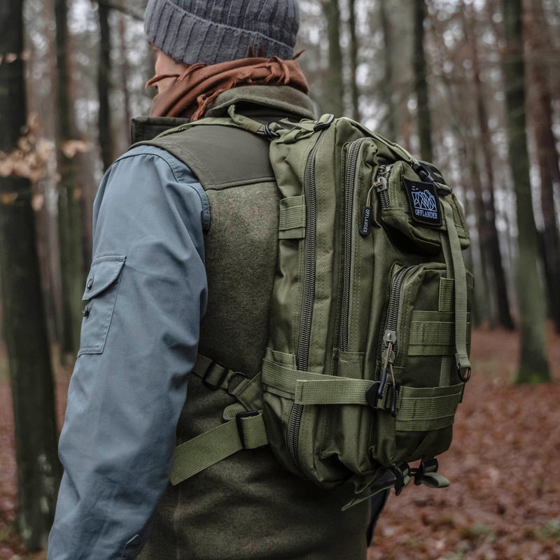 OFFLANDER PLECAK TURYSTYCZNY SURVIVAL 25L ZIELONY