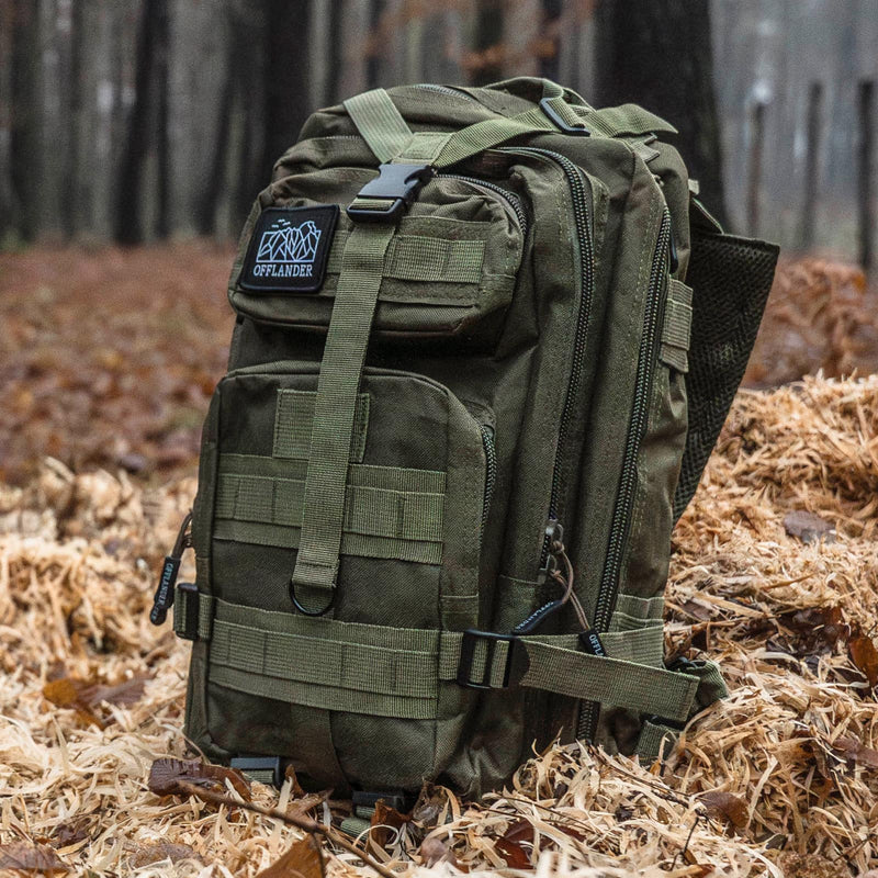 OFFLANDER PLECAK TURYSTYCZNY SURVIVAL 25L ZIELONY