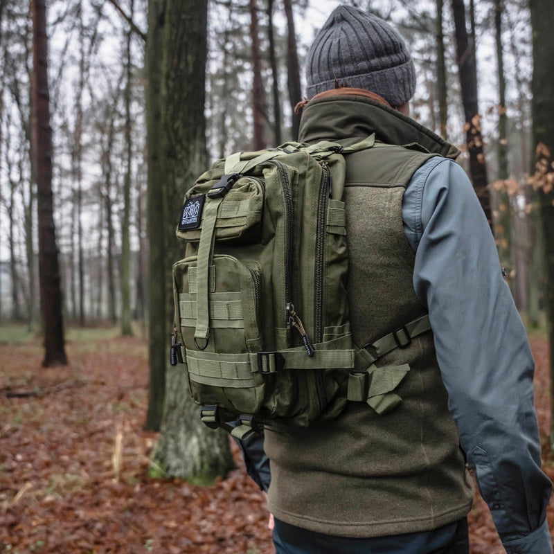 OFFLANDER PLECAK TURYSTYCZNY SURVIVAL 25L ZIELONY