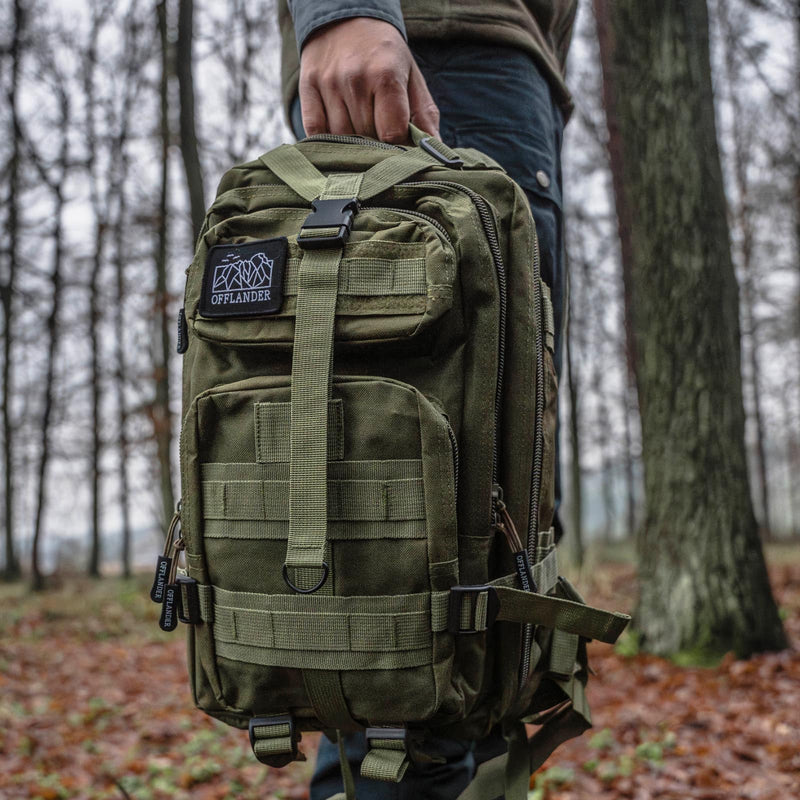 OFFLANDER PLECAK TURYSTYCZNY SURVIVAL 25L ZIELONY