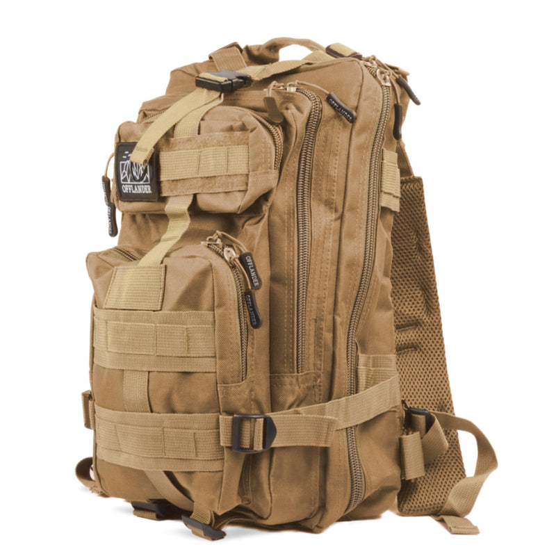 OFFLANDER PLECAK TURYSTYCZNY SURVIVAL 25L KHAKI