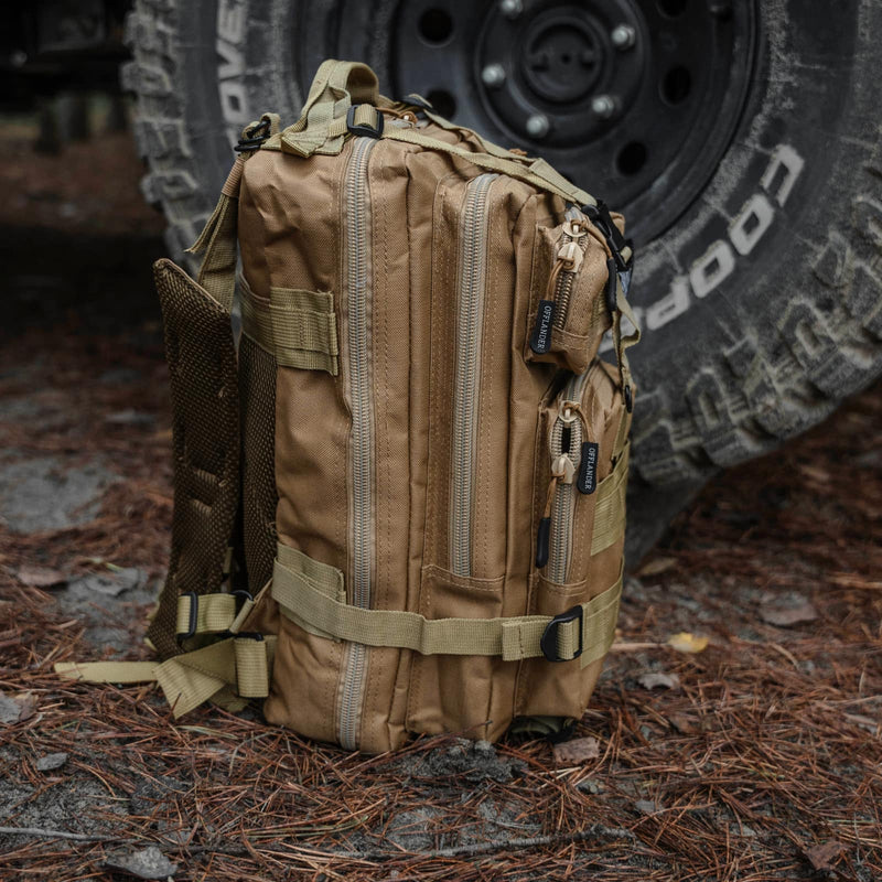 OFFLANDER PLECAK TURYSTYCZNY SURVIVAL 25L KHAKI