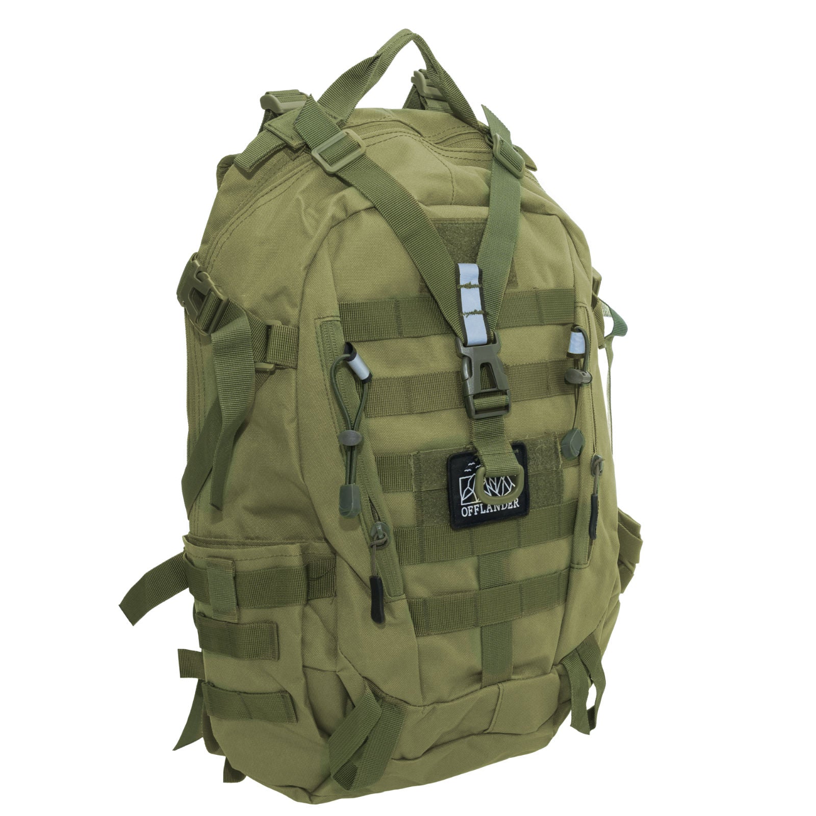 OFFLANDER BACKPACK SURVIVAL TREKKER 25L GREEN