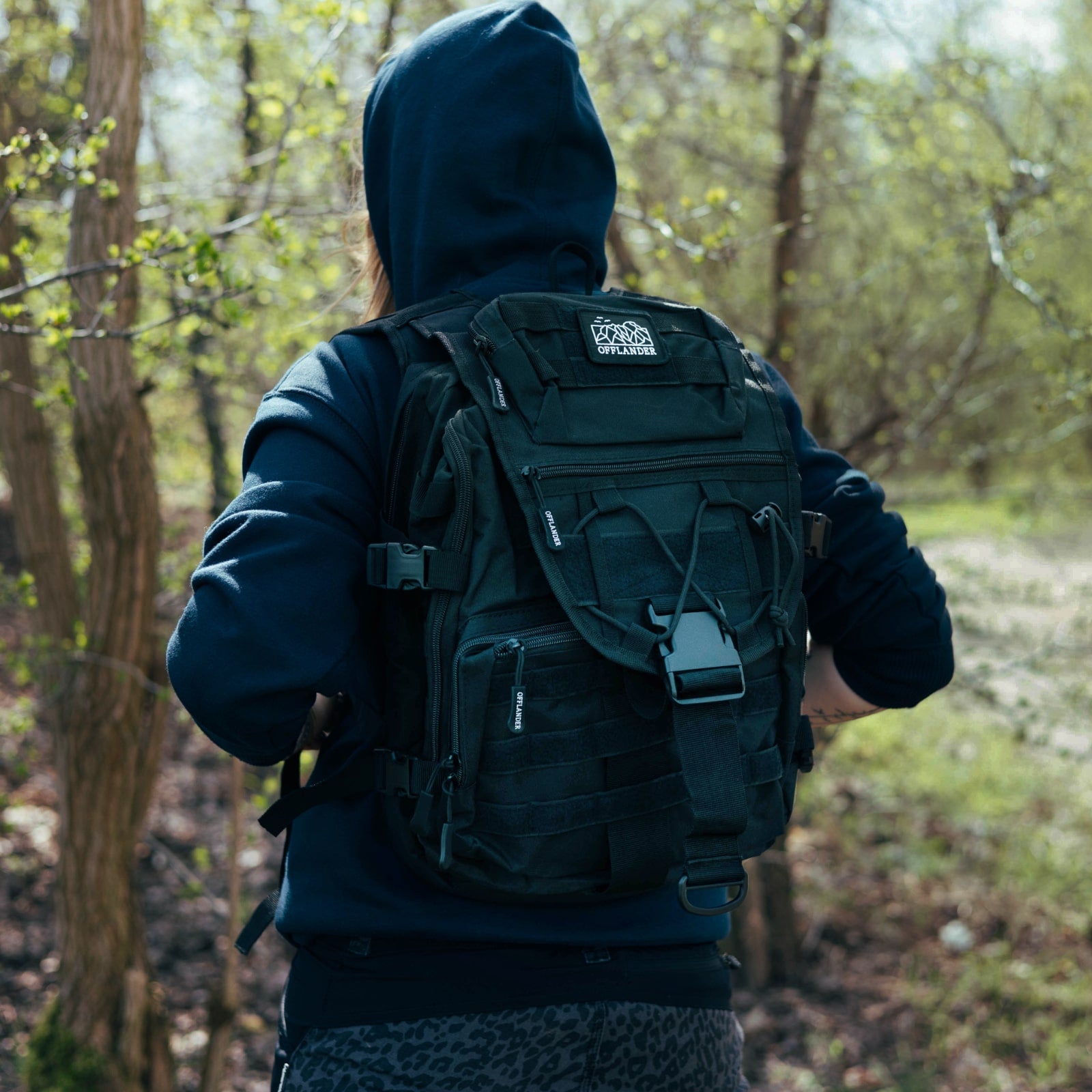 Batoh Offlander Survival Hiker 25L Černý