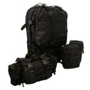OFFLANDER PLECAK TURYSTYCZNY SURVIVAL COMBO 38L CZARNY