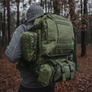 OFFLANDER PLECAK TURYSTYCZNY SURVIVAL COMBO 38L ZIELONY