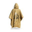 OFFLANDER PONCZO KEMPINGOWE CIENKIE Z OGRZEWACZEM SZAMPAN