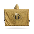 OFFLANDER PONCZO KEMPINGOWE CIENKIE Z OGRZEWACZEM SZAMPAN