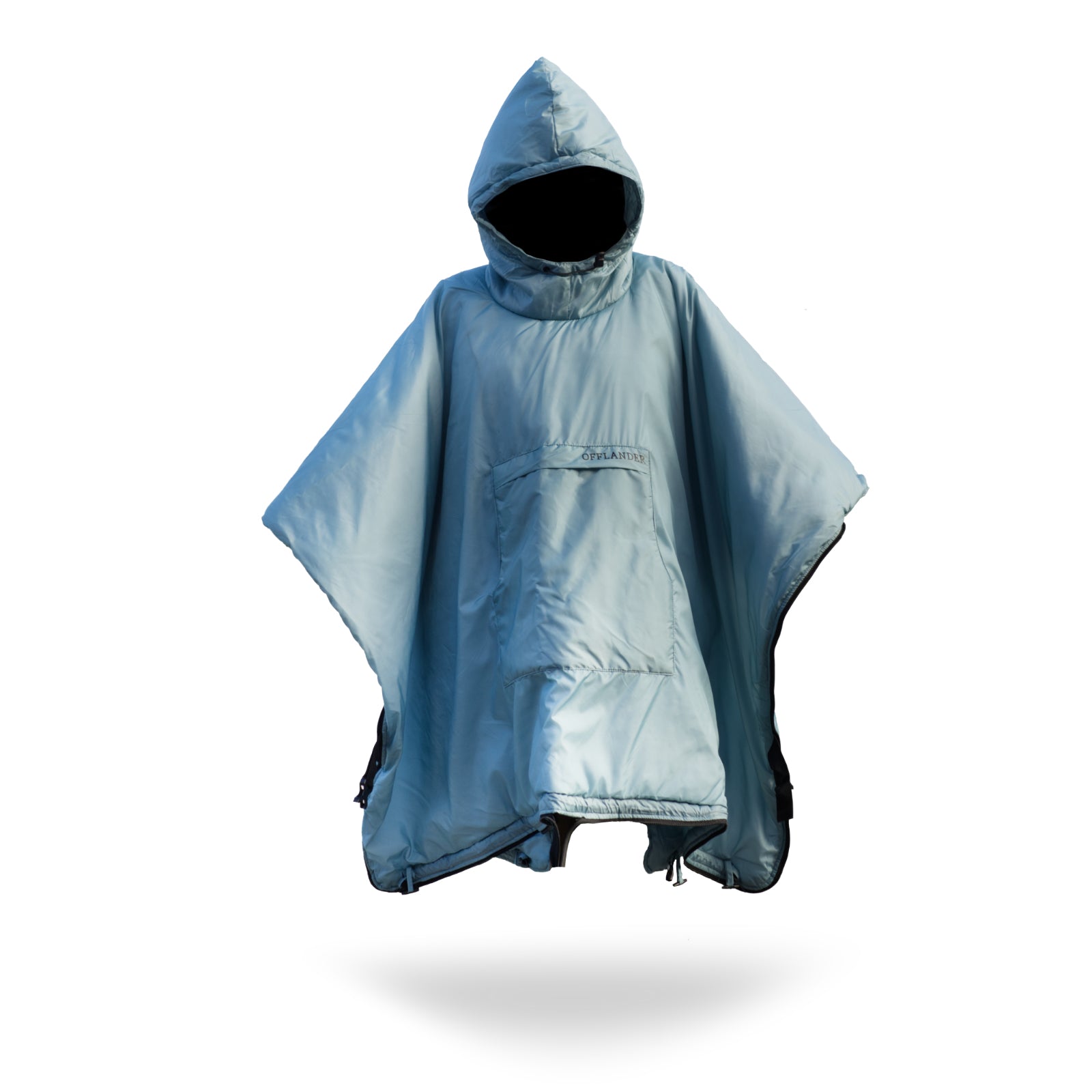 KEMPOVACÍ PONCHO OFFLANDER SILNÉ S VYTĚPOVACÍM MATERIÁLEM MODRÉ 