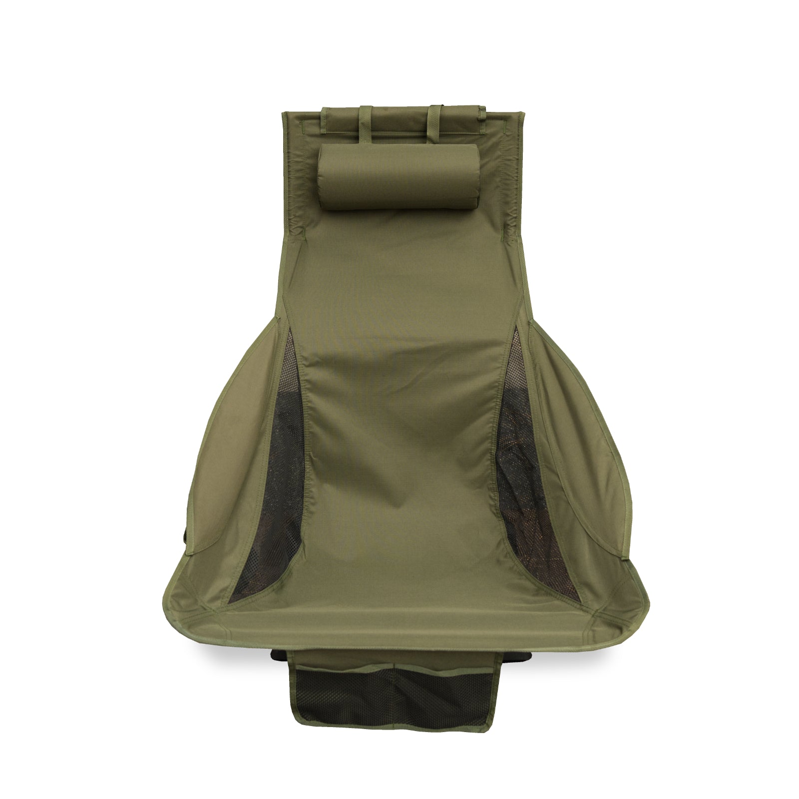 OFFLANDER LARGE FOLDING CAMPING CHAIR OLIVE 