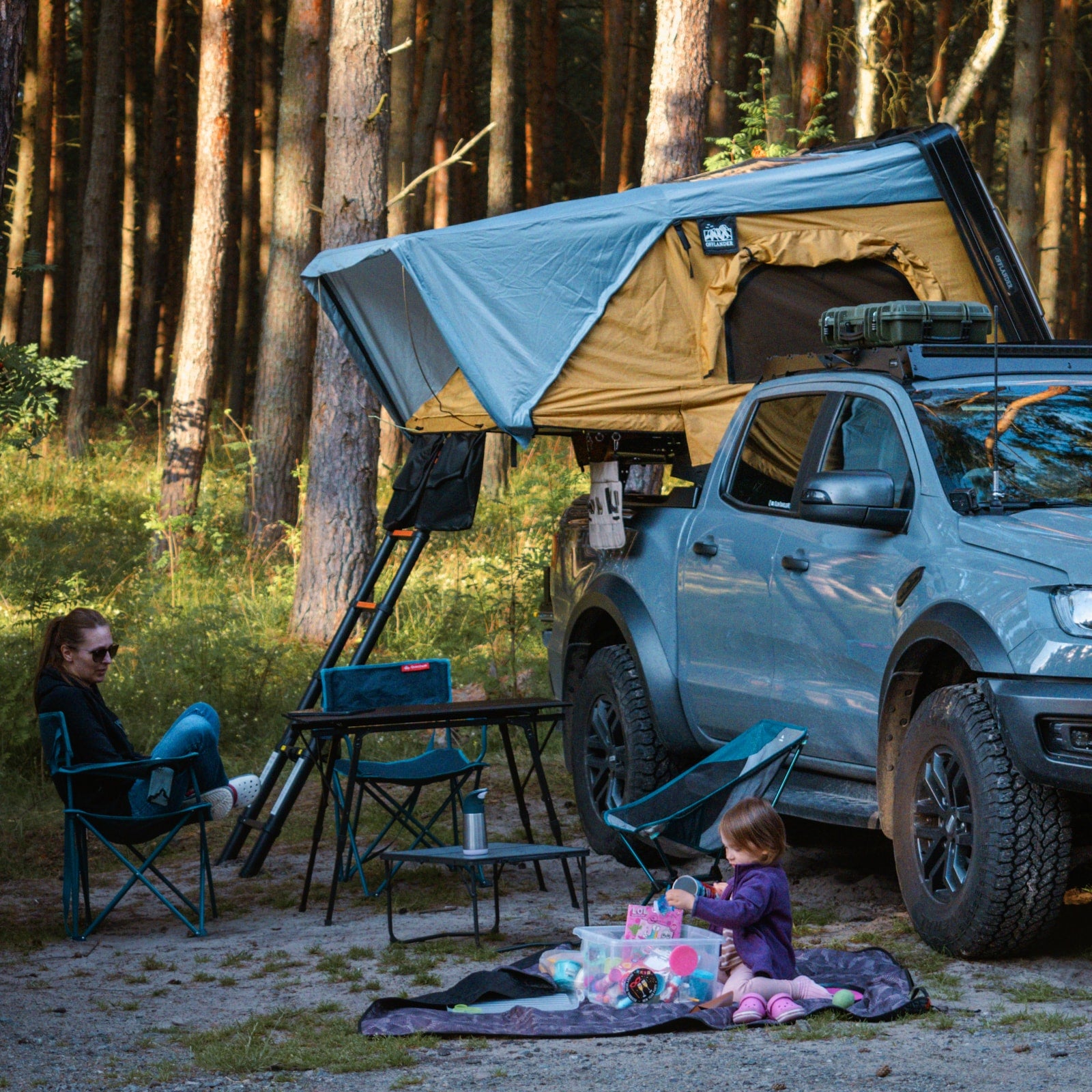 Offlander FOLD 2 Sand Namiot dachowy