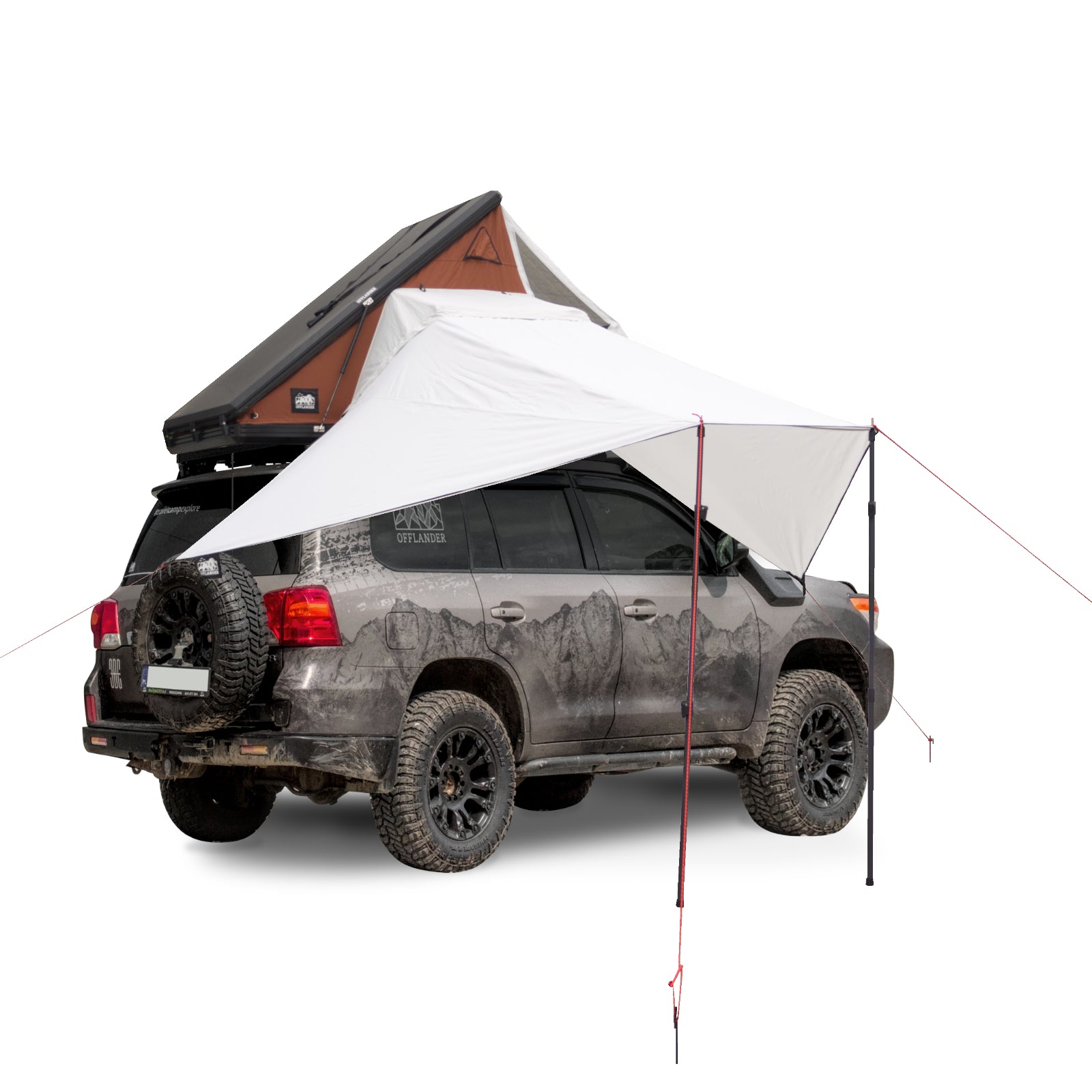OFFLANDER SIDE CANOPY FOR TRIANGLE MANAM XL TENT 