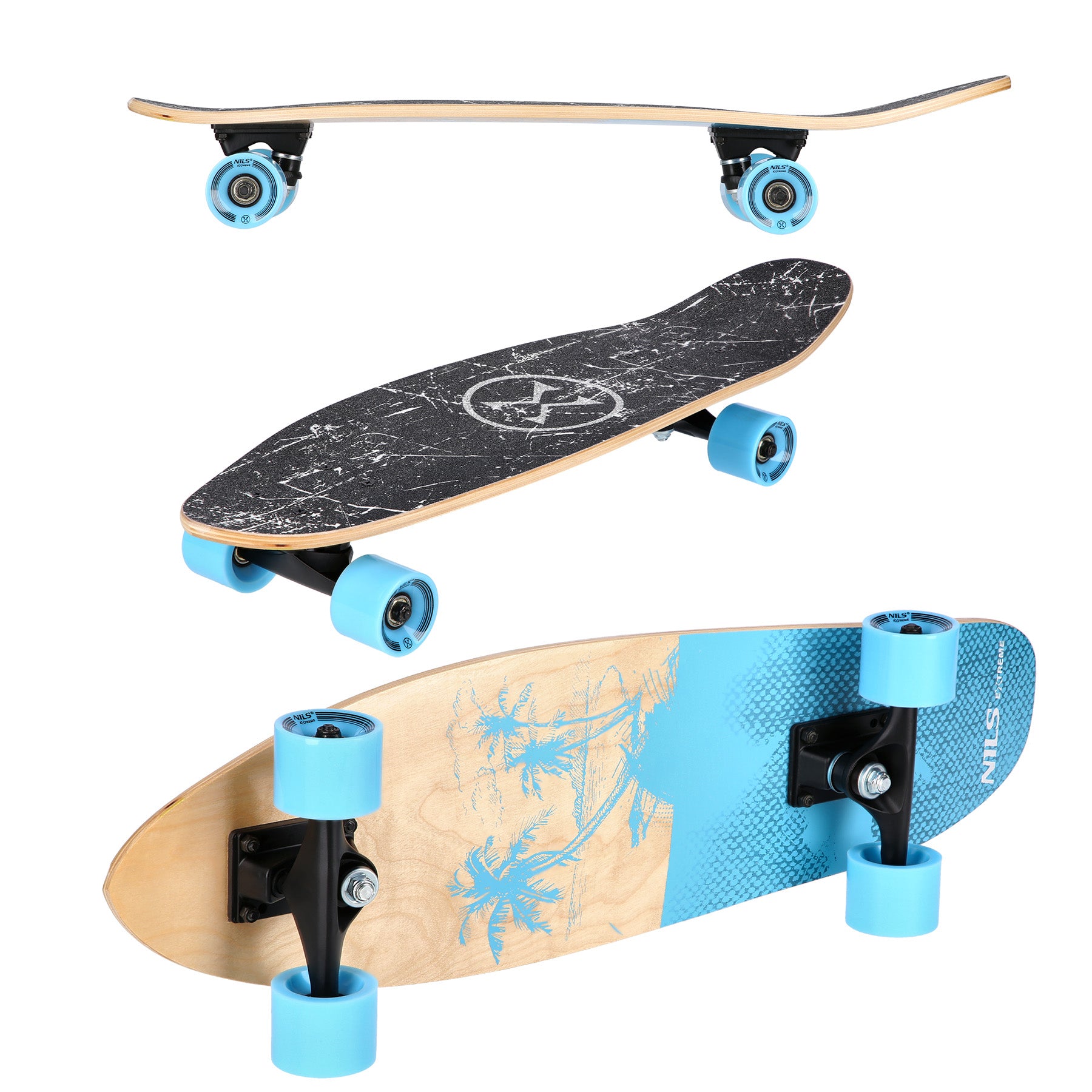 Dřevěný pennyboard Bahamy Nils Extreme