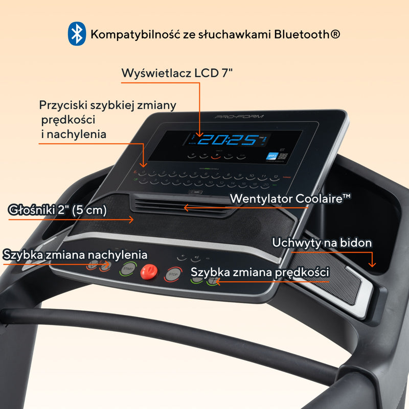 PROFORM BIEŻNIA ELEKTRYCZNA CARBON TLX