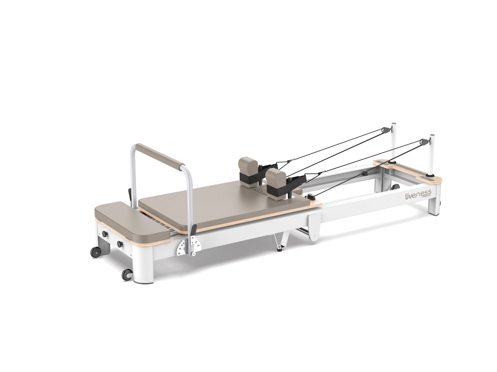 Toorx Liveness Moon&Sand PTX7000 Reformer do pilatesu składany aluminiowy