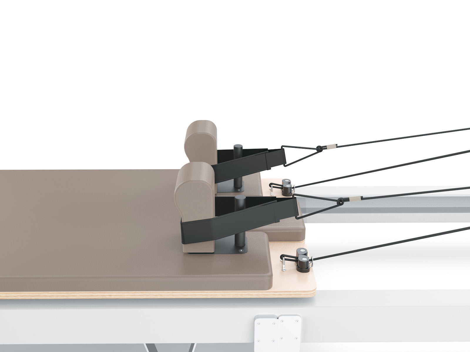 Toorx Liveness Moon&Sand PTX7000 Reformer do pilatesu składany aluminiowy