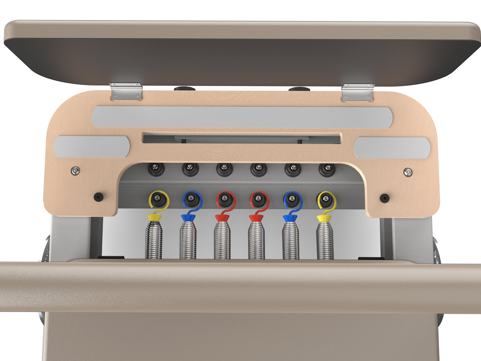Toorx Liveness PTX7500 Moon&Sand Reformer do pilatesu aluminiowy