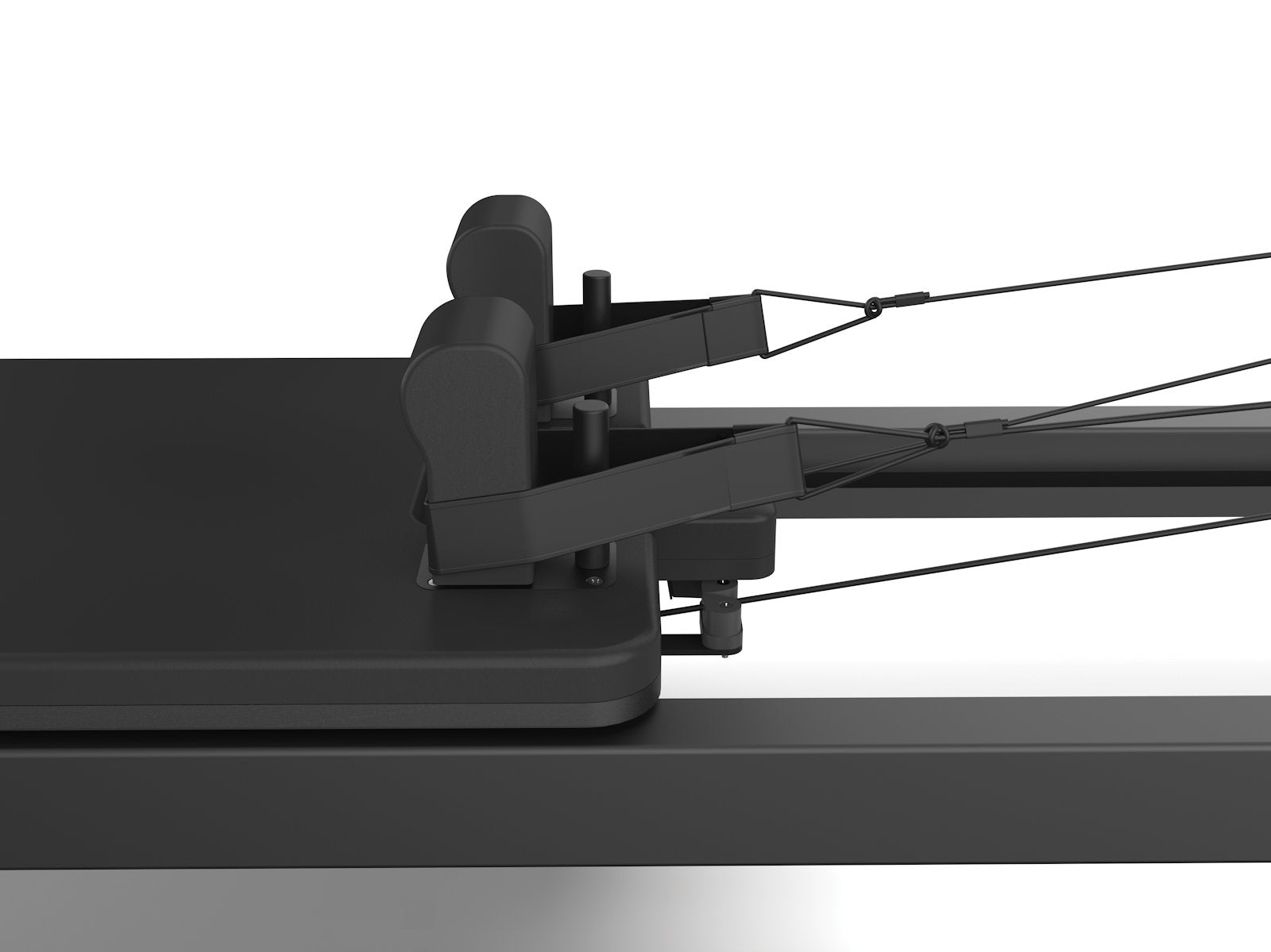 Toorx Liveness PTX7500 Reformer do pilatesu aluminiowy Black Pearl