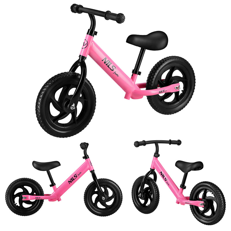 RB012 PINK BALANCE BIKE NILS FUN