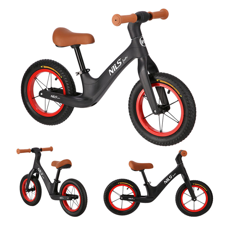 RB100 BLACK BALANCE BIKE NILS FUN